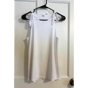GAP white tank top with shoulder ties